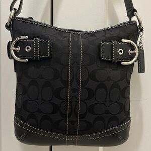 Coach (EUC) Soho Signature Jacquard Shoulder Bag